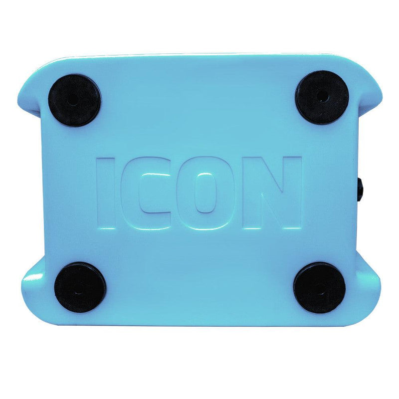 Icon Coolers 32qt. Ice White, Storm Gray, Carolina Blue & Aqua Mist Blue - Essenbay Marine