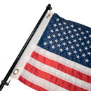 American Flag & Pole for Mate Series Rod/Cup Holders - Essenbay Marine