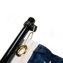 American Flag & Pole for Mate Series Rod/Cup Holders - Essenbay Marine