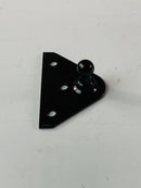 Gas Shock Spring Rod Strut Flat Mount Bracket 10mm Ball FB120B - Essenbay Marine
