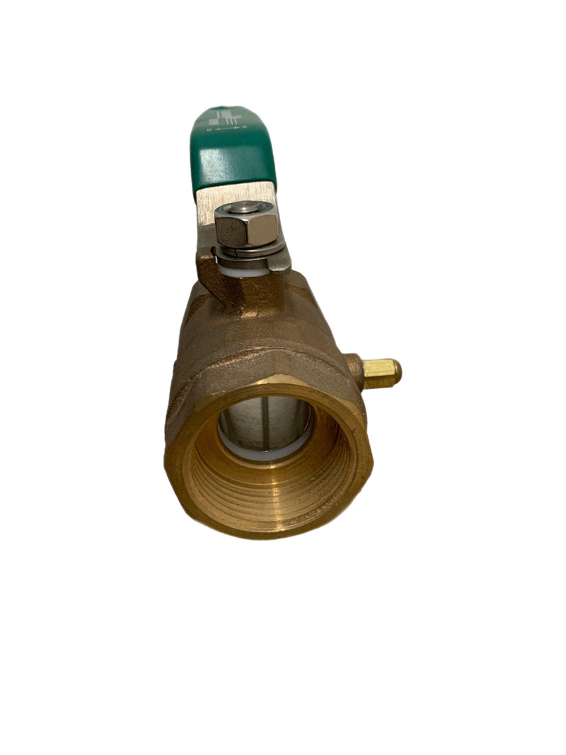 Marine Hardware Ball Valve 1 1/4 Inch Bronze BVLV1.250-FP - Essenbay Marine