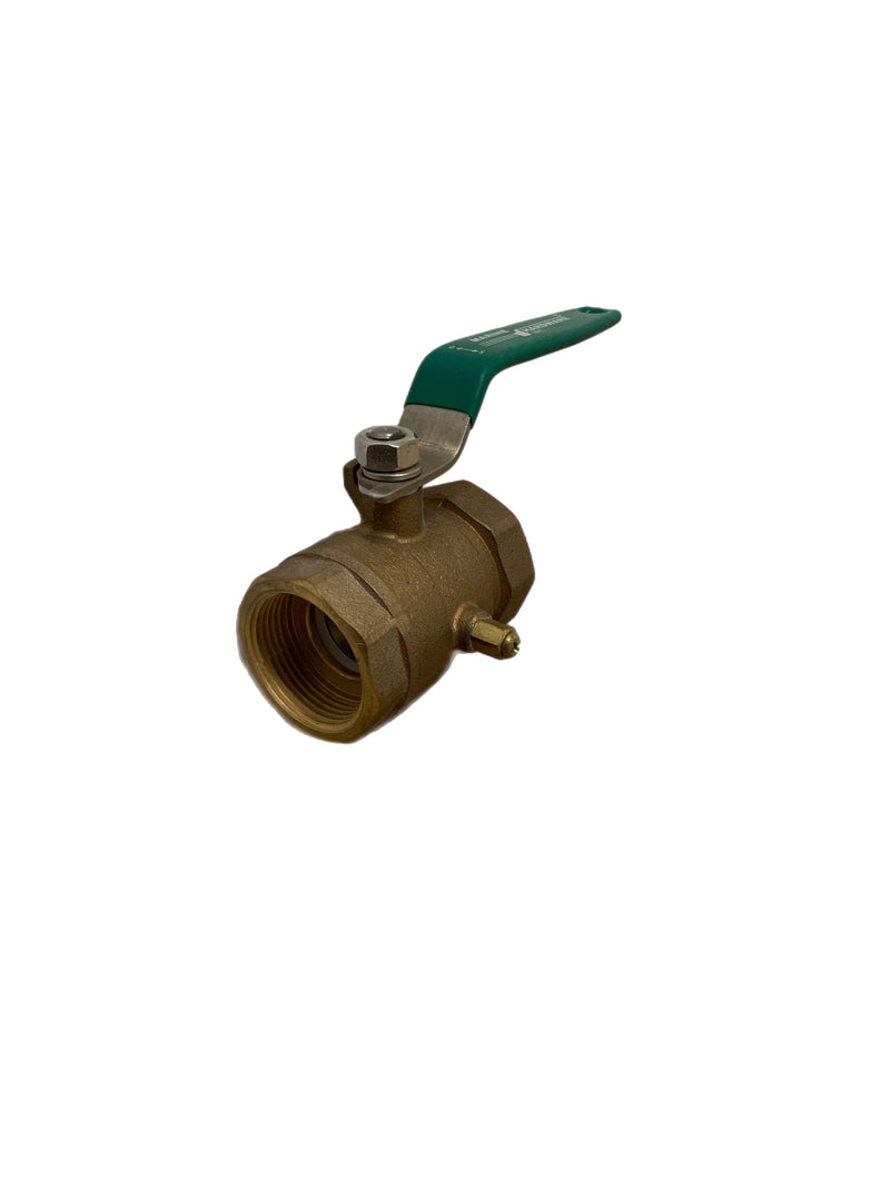 Marine Hardware Ball Valve 1 1/4 Inch Bronze BVLV1.250-FP - Essenbay Marine