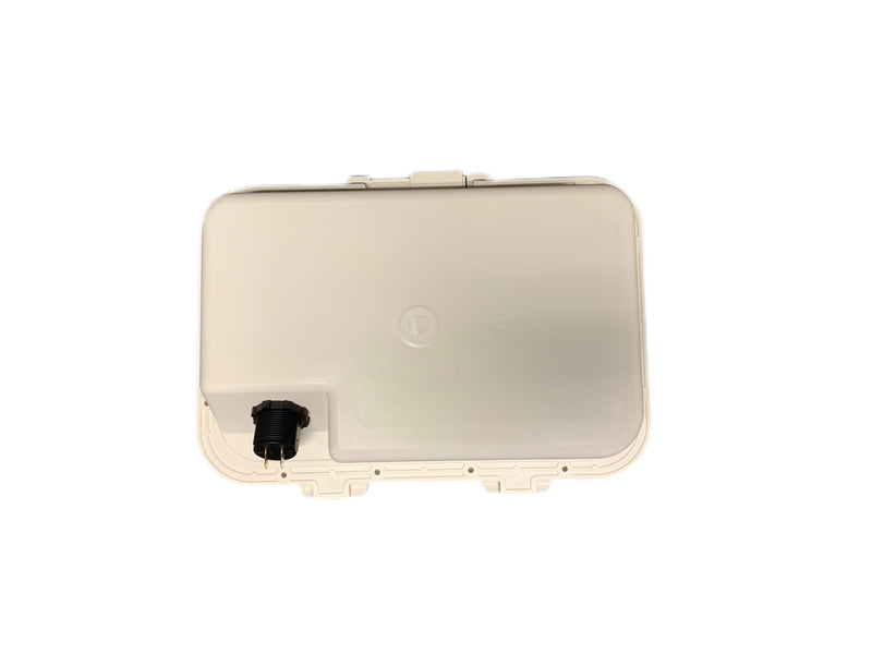 IPS Innovative Products Helm Box Organizer USB 528-000-812-03-32 Artic White - Essenbay Marine