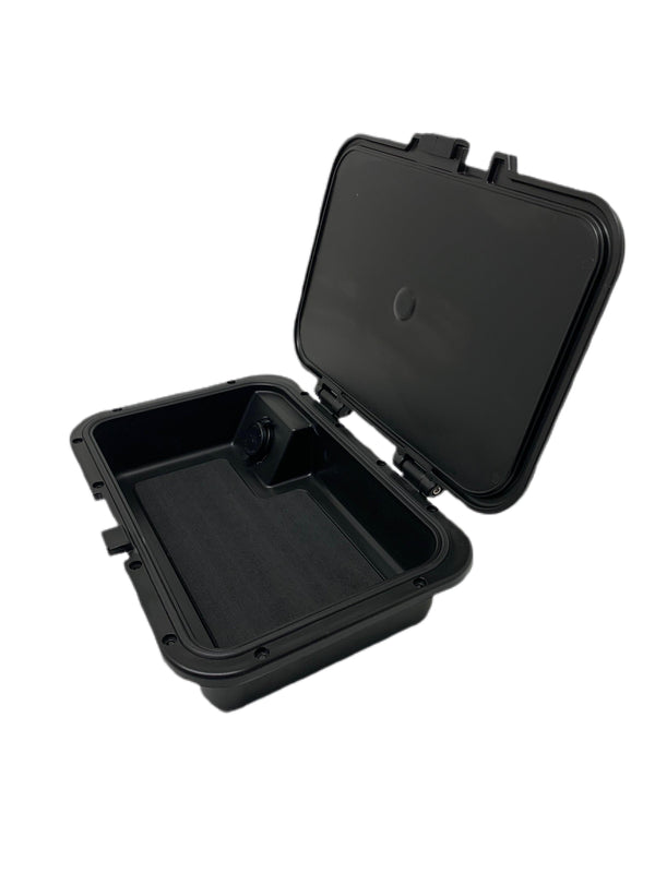 IPS Innovative Products Helm Box Organizer USB   528-000-812-09-32 Black - Essenbay Marine