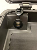 IPS Innovative Products Helm Box Organizer USB   528-000-812-09-31 Black - Essenbay Marine