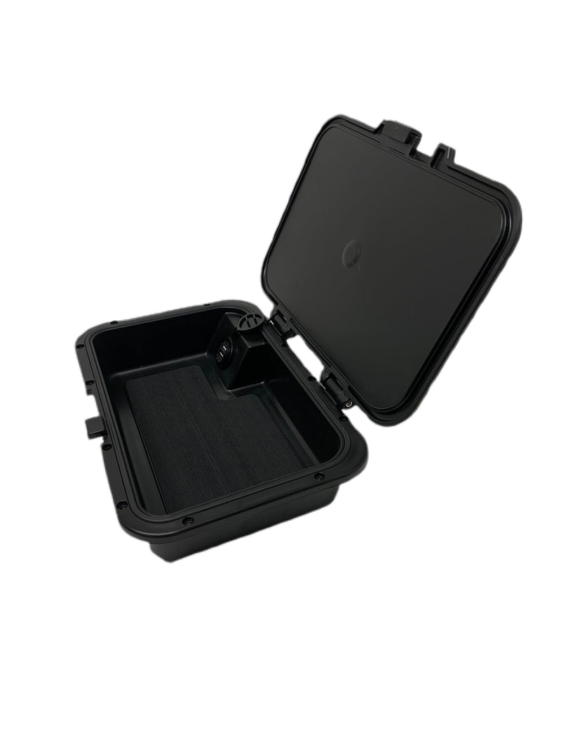 IPS Innovative Products Helm Box Organizer USB   528-000-812-09-31 Black - Essenbay Marine