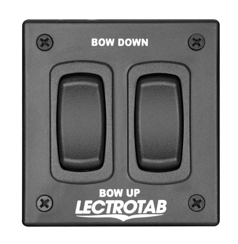 LectroTab Flat Rocker Switch Single Station SAF-SC - Essenbay Marine