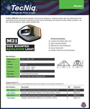 TecNiq M21 Side Mount Navigation Light w/ SS Cover - Essenbay Marine