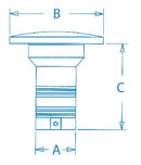 Hand Cap Gas Deck Fills - Essenbay Marine
