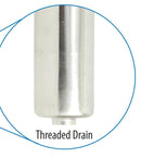 Oval Heavy Duty Cast Stainless Steel Rod Holder - Essenbay Marine