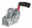 JIF Marine 4:1 Gear Ratio Trailer Winch One Piece Solid Gear / Winch & Strap 1000-1600lb - Essenbay Marine