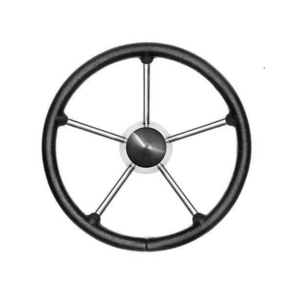 Schmitt Destroyer Wheel 16" Dia 3/8" Spoke 22 Deg Dish Polyurethane Rim 3/4" Tapered Shaft 1731621P2 - Essenbay Marine
