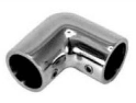 King Marine SS Hand Rail Fitting 90 Deg Elbow 7/8" Tube 88309 - Essenbay Marine
