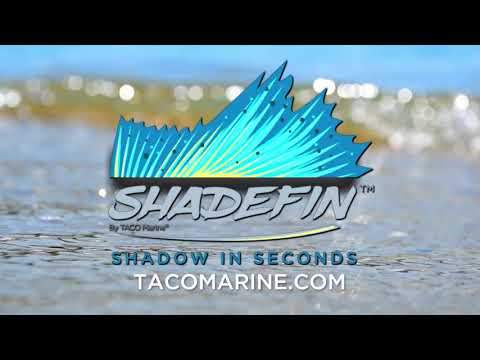 TACO Marine ShadeFin with Black Fabric & Bag Kit T10-3000-2