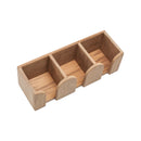 Whitecap Teak Three Mug Holder Rack Part 62410 - Essenbay Marine