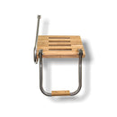 Whitecap Teak Inboard / Outboard Motors 1 Step Boat Swim Platform & Hand Rail - 60902 - Essenbay Marine