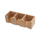 Whitecap Teak Three Mug Holder Rack Part 62410 - Essenbay Marine