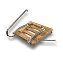Whitecap Teak Inboard / Outboard Motors 1 Step Boat Swim Platform & Hand Rail - 60902 - Essenbay Marine