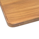Whitecap Teak Rectangle Table Top 16"W x 28"L x 1 1/8" Thick - Essenbay Marine
