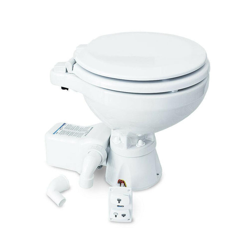 Albin Pump Marine Toilet Silent Electric Compact 12V 07-03-010 - Essenbay Marine