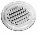 Whitecap Industries Stainless Steel 5" Round Louvered Vent (S-5042) - Essenbay Marine