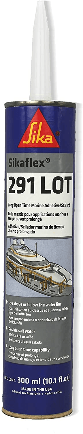 Sikaflex 291 LOT Slow Cure Adhesive & Sealant White 10.3oz [300ml] 90925 - Essenbay Marine
