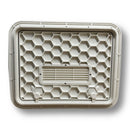 Jim Black Vented Door for Pioneer Boats 16" X 20" Arctic White 581-1620VENT-04 - Essenbay Marine