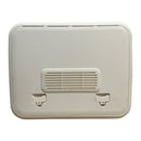 Jim Black Vented Door for Pioneer Boats 16" X 20" Arctic White 581-1620VENT-04 - Essenbay Marine