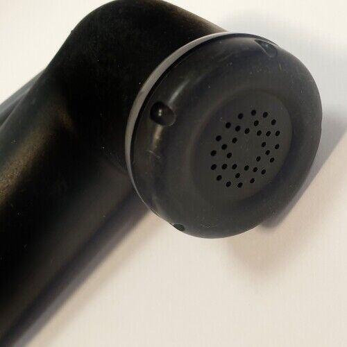 Scandvik Black Standard Sprayer w/ 6' Black Nylon Hose & Chrome Holder 10054P - Essenbay Marine