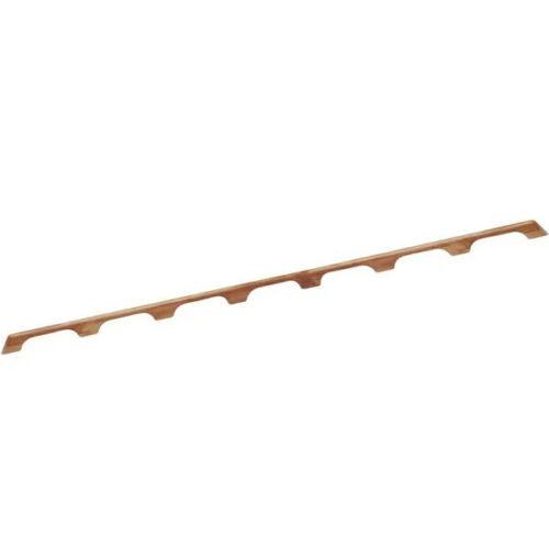 Whitecap 60112 Solid Teak Handrail - 7 Loop - Essenbay Marine