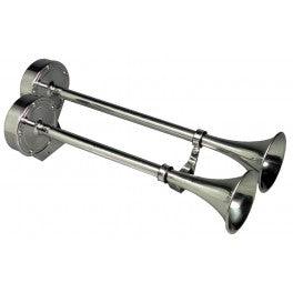 Standard Dual Trumpet - 12 Volt - Essenbay Marine