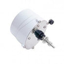 Standard Motor, Waterproof, White - Adj. Sweep Angle 80 or 110 Degree - 12 Volt - Essenbay Marine