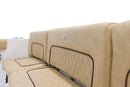 Sportsman Boats 231CC Rear Bench Bottom Cushions 3 Piece Set Tan - Essenbay Marine