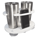 Taco Marine 2-TUMBLER POLY HOLDER  P01-2020W - Essenbay Marine
